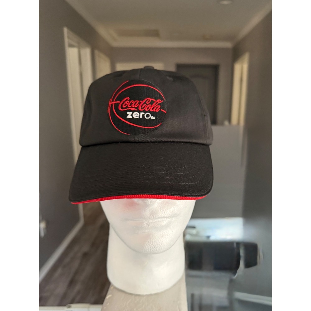 Coca-Cola Zero 2010 NCAA Final Four Indianapolis Black Red Adjustable Hat Cap